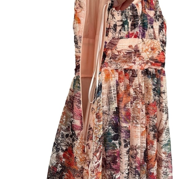 ANTHROPOLOGIE MAEVE MACKENZIE FLORAL FIT AND FLARE LACE DRESS SIZE 2 - Picture 9 of 16